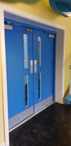 Steel Fire Rated Door School Example Door